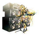 V3 Lily with speakers illust. KEI