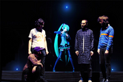 Miku and Anamanaguchi.