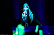 Miku performing “First Note” using her R3 model at Magical Mirai 2021