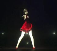 Meiko performing Change Me in the Miku no Hi Dai Kanshasai 39's Giving Day concert in 2012.