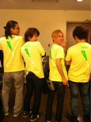 2011 Original line-up: Yuuhei Matsuoka, Toshiaki Monma, Kouji Kinoshita, Kei Suzuki