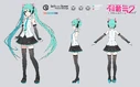 Hatsune Miku V4X reference illustration by iXima