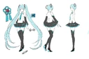 Hatsune Miku V4 Chinese reference illustration by Mamenomoto