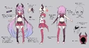 MEIKA Hime VOCALOID5 reference sheet by △○□× (miwasiba)