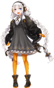 Kizuna Akari VOCALOID transparent illustration by Ayakura Juu