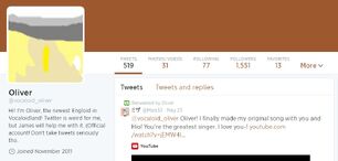 OLIVER's Twitter Profile