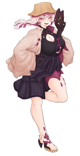 Yachimari Kukuri MYCOEIROINK illust