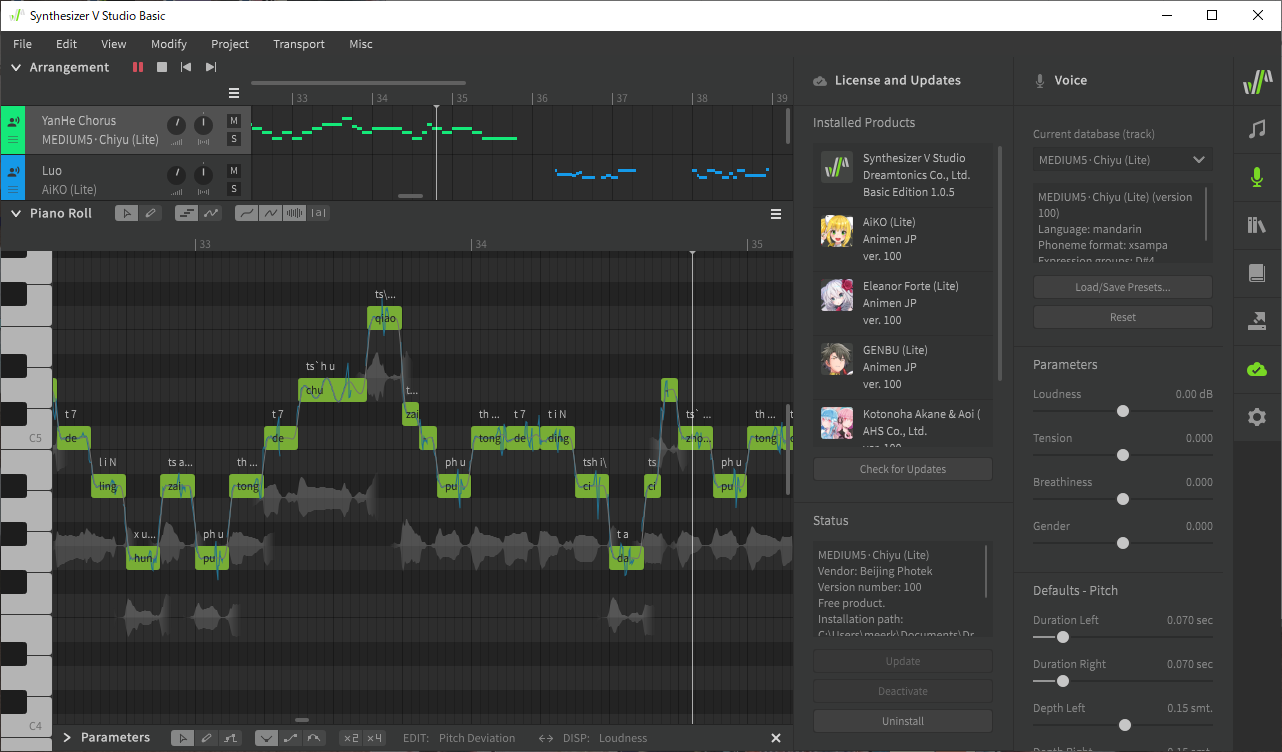 Synthesizer V Studio Vocal Synthesizer Wiki Fandom