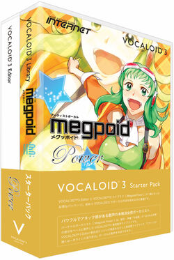 VOCALOID3 Starter Pack megpoid Complete-