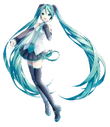 Hatsune Miku V3 Light and Vivid illustration by iXima
