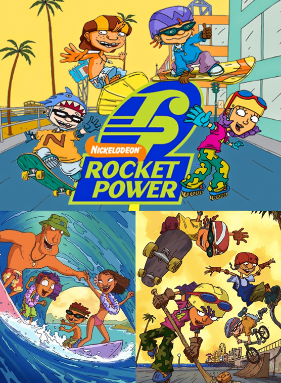 Nickelodeon Mens' Rocket Power Otto Regina Maurice Sam Character