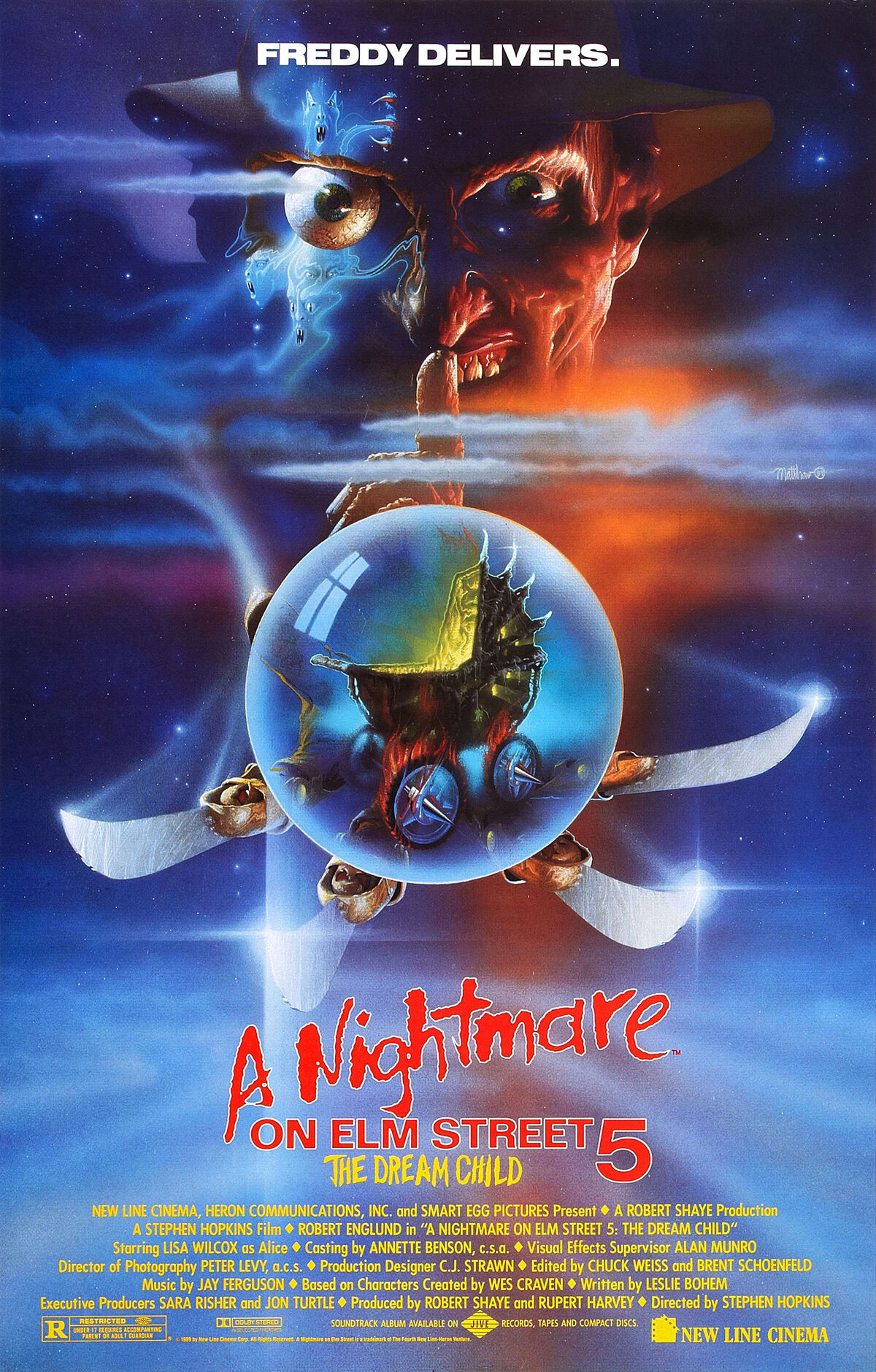 A Nightmare on Elm Street 5: The Dream Child (1989) | Voice