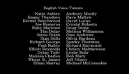 English Dub Credits