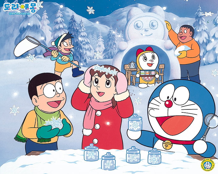 Doraemon và các bạn sẽ mang đến cho bạn một hình nền vô cùng đáng yêu và hài hước. Hãy cùng xem hình ảnh này để tăng thêm sức sống cho màn hình của bạn.