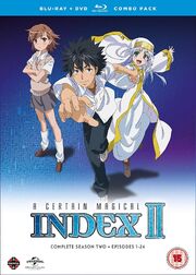 Toaru Majutsu no Index II DVD Cover