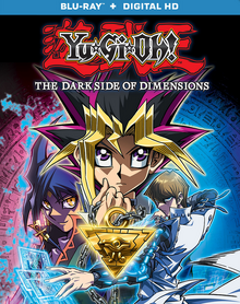 Yu-Gi-Oh! The Dark Side of Dimensions 2017 Blu-Ray Cover