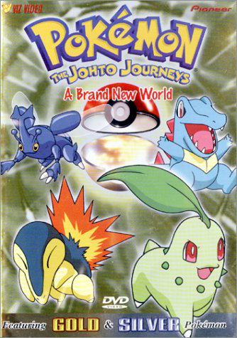 Dvd Anime Pokémon 3ª Temporada A Jornada Johto Dublado