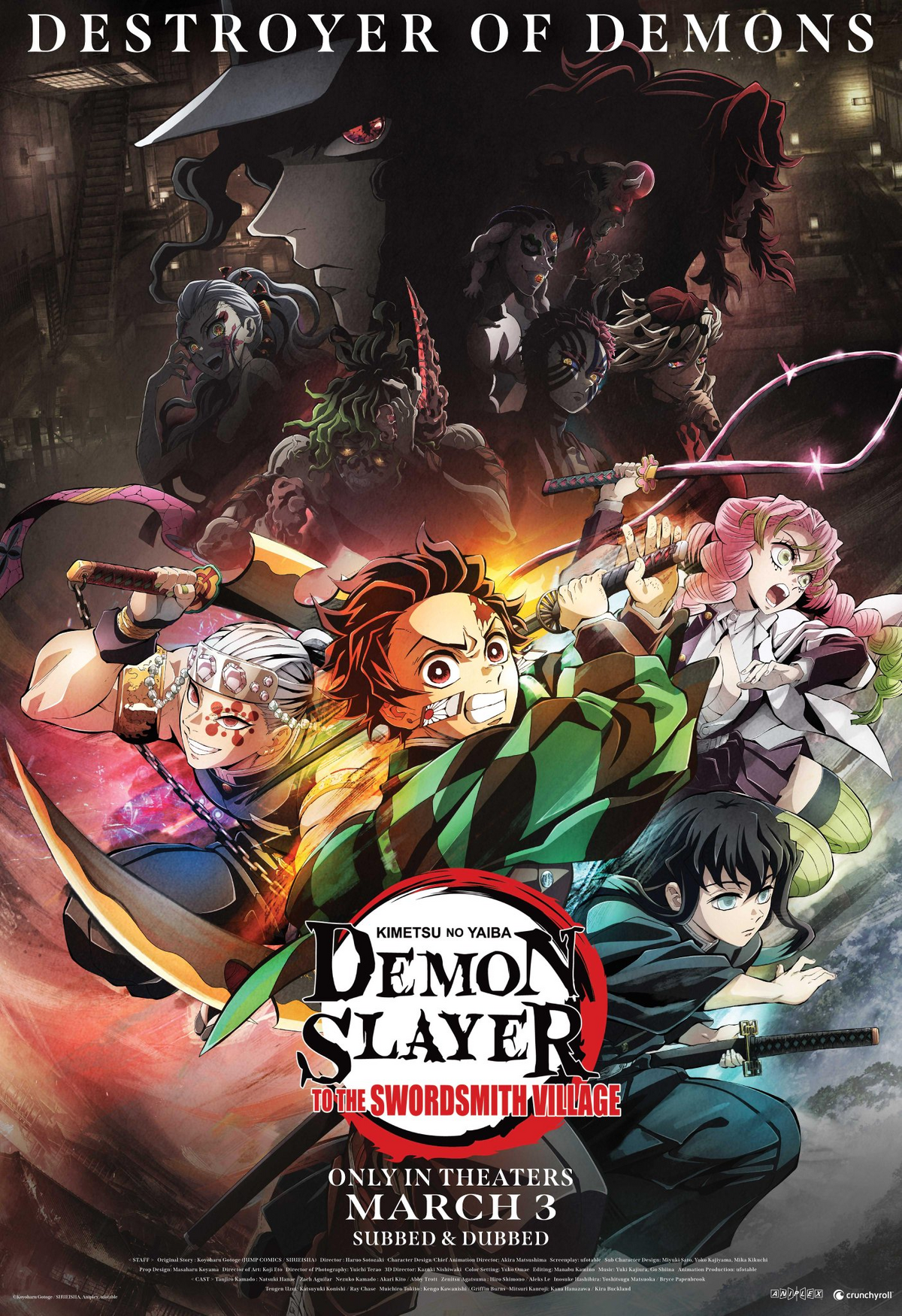 Demon Slayer: Kimetsu no Yaiba - The Upper Rank Demons have been summoned  to the Infinity Castle. 😰 📺 Demon Slayer: Kimetsu no Yaiba Swordsmith  Village Arc Episode 1 is streaming now on Crunchyroll!