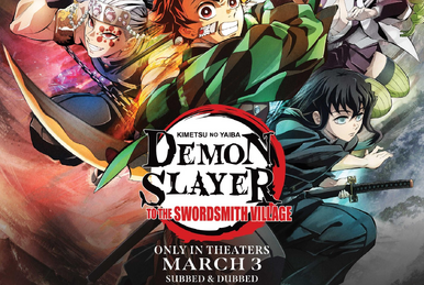 Demon Slayer: To the Swordsmith Village chega aos cinemas dia 30 de março