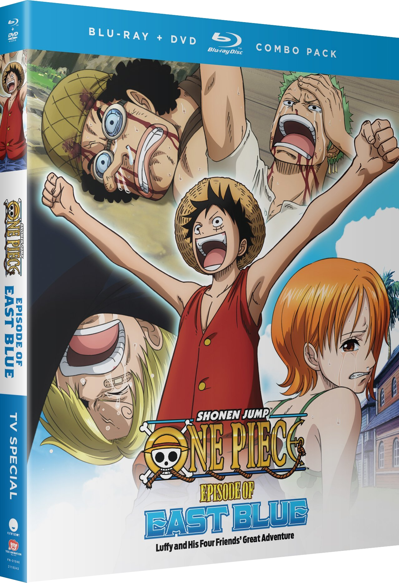 One Piece: East Blue (1-61) (English Dub) Luffy at Full Power