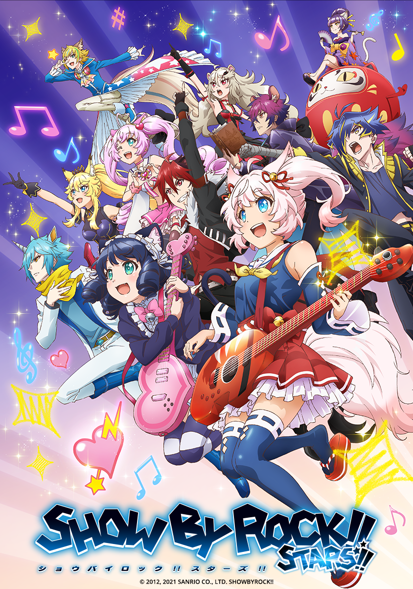 New Cast Members & Band Unveiled For Show By Rock!! Season 2 - Anime Herald