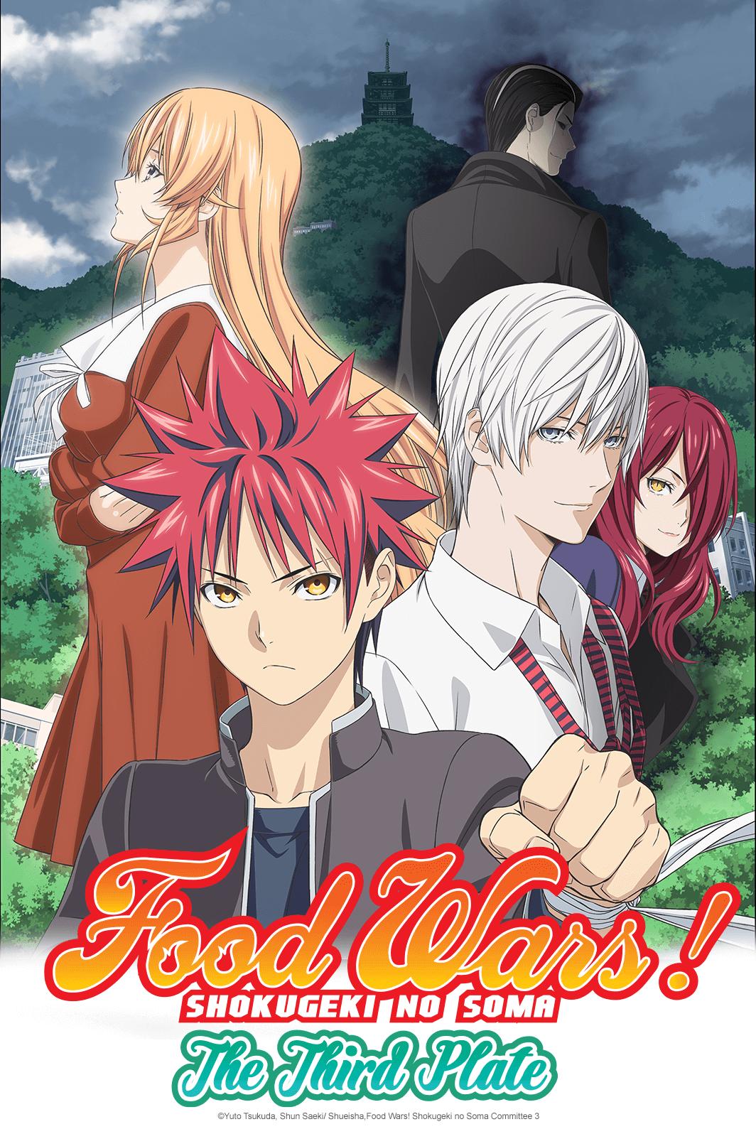 Shokugeki no Soma ganha terceira temporada - Crunchyroll Notícias