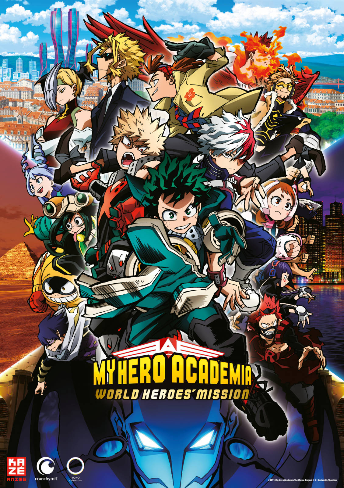 My Hero Academia SPOILERS // World Heroes' Mission Movie & Departure OVA. –  owen is a filmaholic