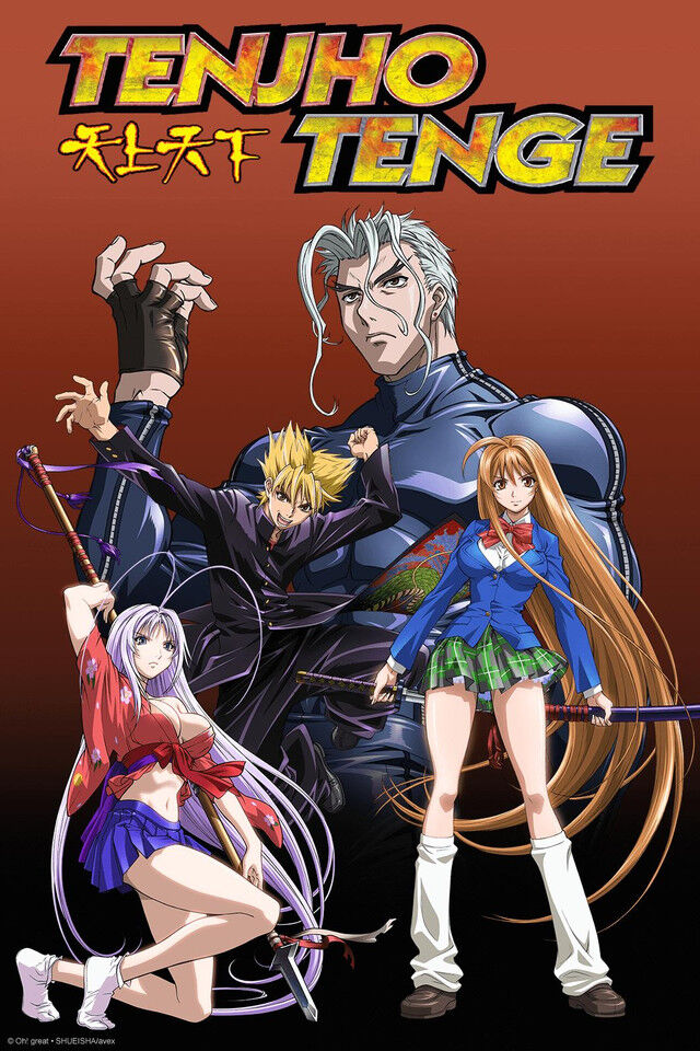 Tenjou Tenge in 2023  Minimalist poster, Tenjou tenge, Anime