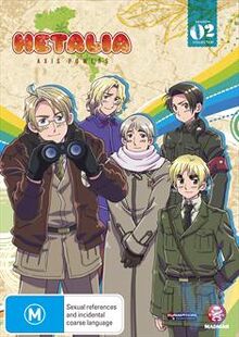 Hetalia Axis Powers 2009 DVD Cover