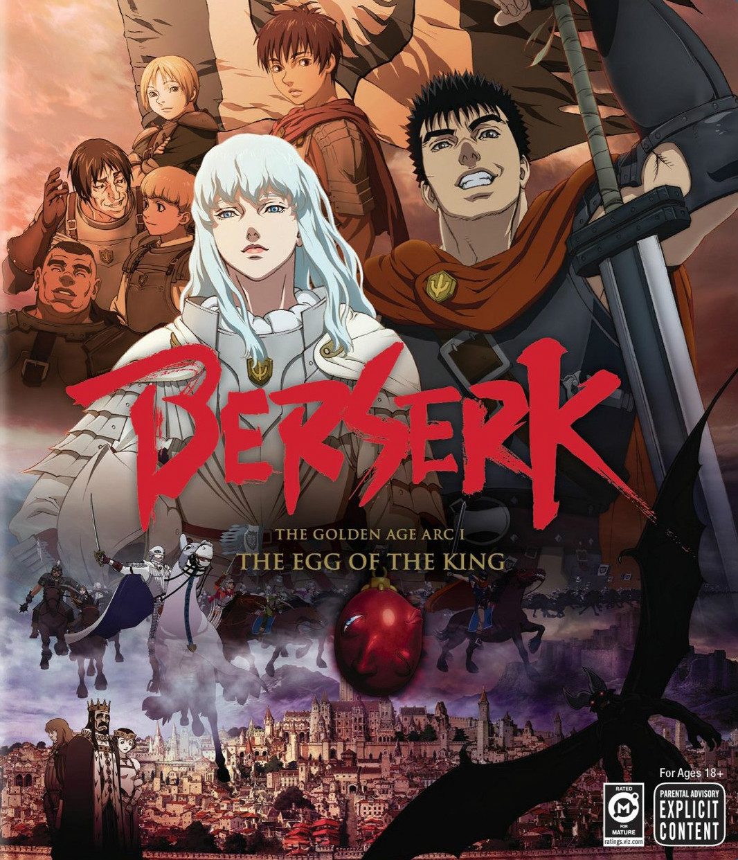 UK Anime Network - Berserk - The Golden Age Arc - Film 1: Egg of the King  (Theatrical screening)