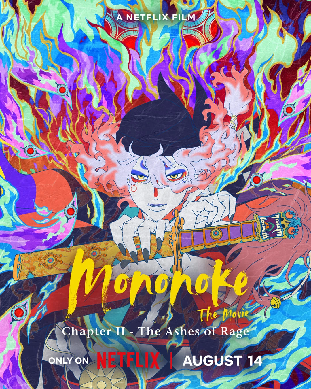 بوستر فيلم Mononoke The Movie: Chapter II – The Ashes of Rage 2025