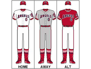 Anaheim Angels Primary Dark Logo - American League (AL) - Chris Creamer's  Sports Logos Page 
