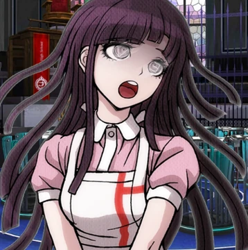Mikan ✨ Mirrored Mikan : r/danganronpa