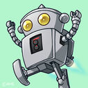 Chibi Robota 10th anniversary icon