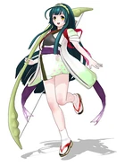 Official Win100% MMD model by Kakomiki