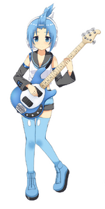 Amane Kana (天音カナ) is the lead bass player of jam Band. ● Instrument: Bass ● Birthday: November 30th ● Blood Type: Type B ● Voice Actor: Kanomilk