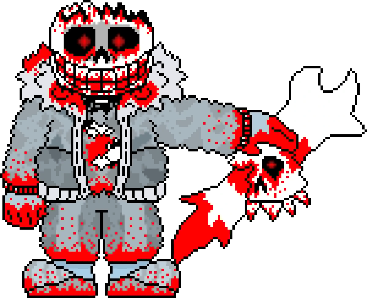 True Insanity Sans | Void God's Gammaverse Wiki | Fandom