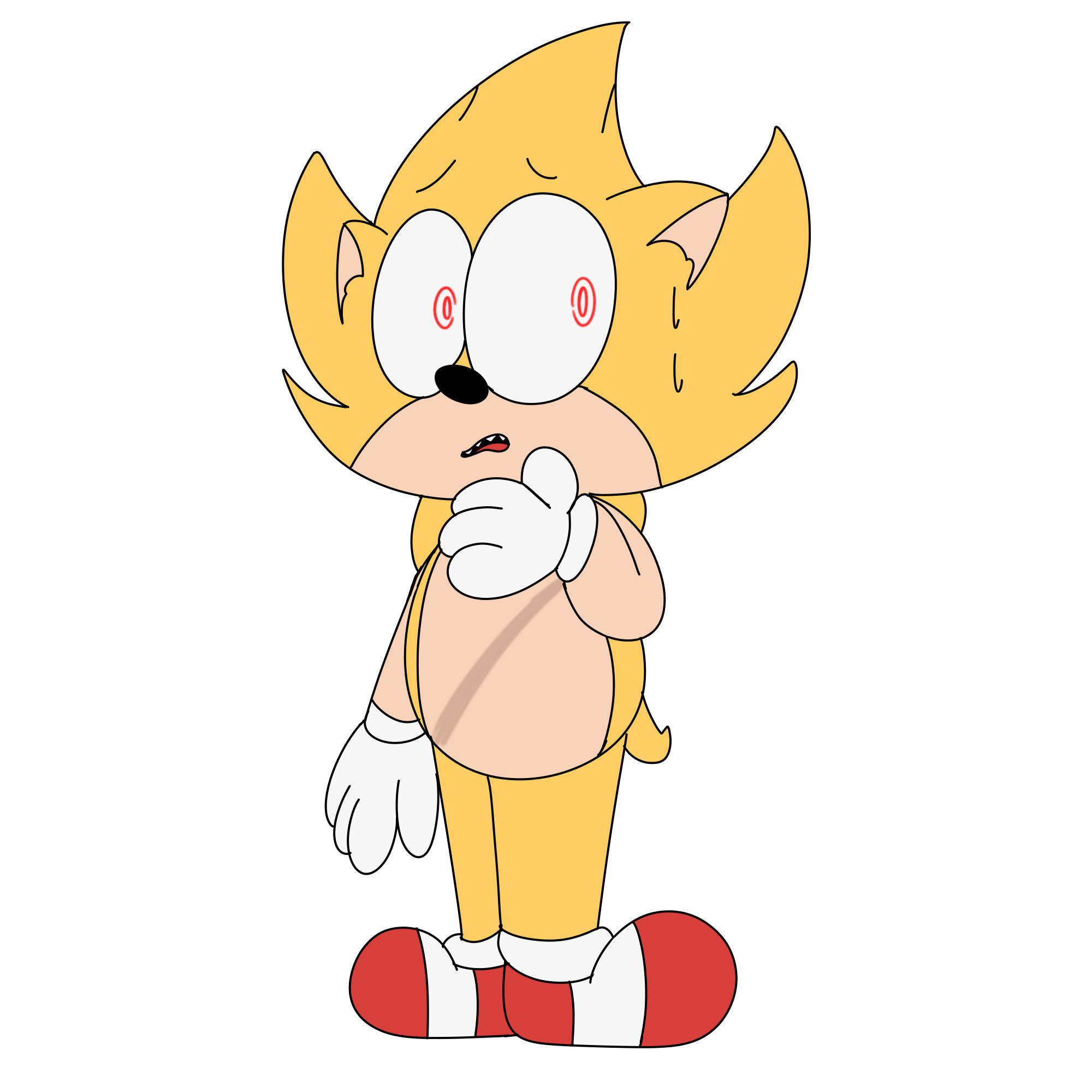 Colors Live - Fleetway super Sonic by Candyswirl102