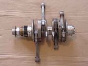 Assembled-crankshaft