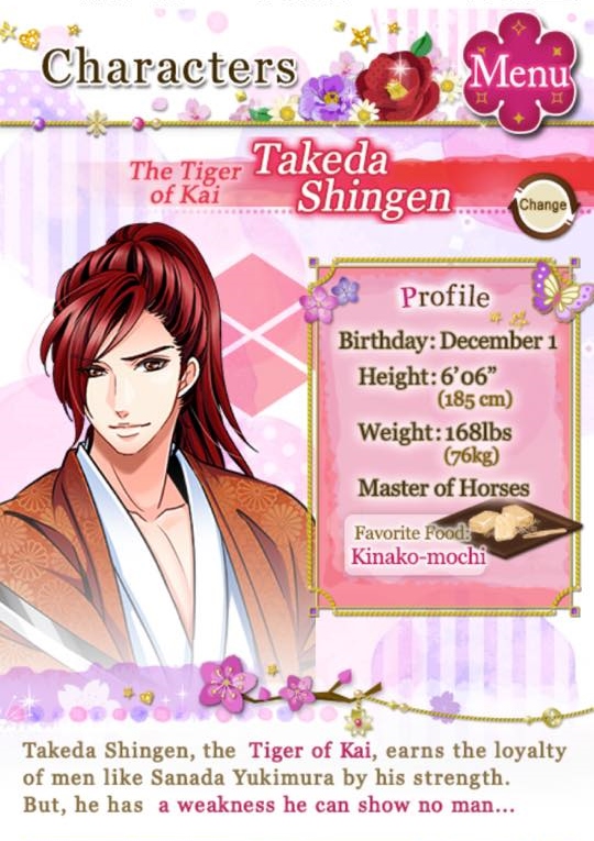 Shingen Takeda | Voltage Inc Wiki | Fandom