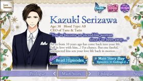 Kazuki's character description