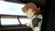 Pidge in the Garrison training simulator.