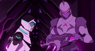 Shiro and Allura in Galra Battleship