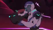 S3E06.291. Lance backing into position to protect Allura