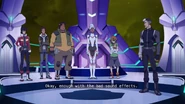 Shiro, Keith, Lance, Pidge, Hunk & Allura in the Space