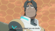 Hunk sees Lance's family.