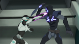 S2E03.140. Shiro and intruder at a stalemate