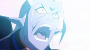 Lotor regrets not installing a toilet in the Sincline Mech after drinking that prune juice milkshake that Lance gave him.