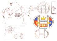 Accessory design for the key that was used in show