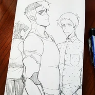 Shiro, Lance, and Keith.